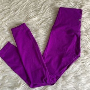 Purple Lululemon leggings
